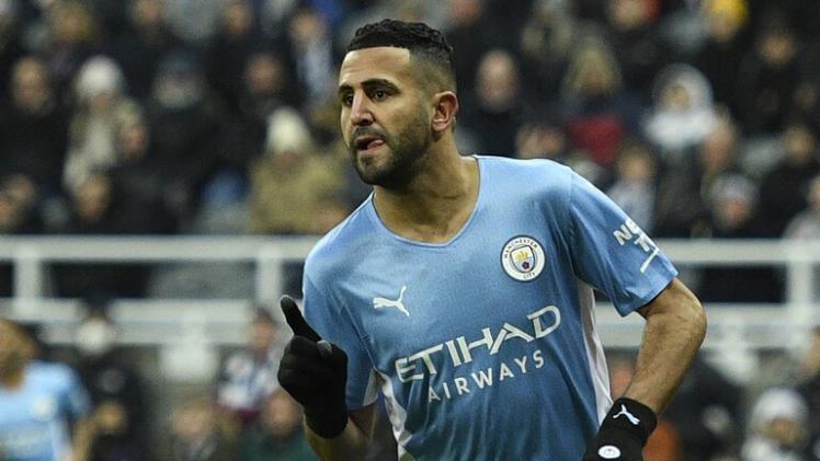 رياض محرز لاعب مانشستر سيتي الإنجليزي