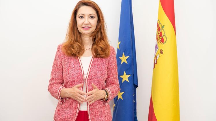 سعادة السيدة بيلين ألفارو هيرنانديز سفيرة مملكة إسبانيا لدى الدولة