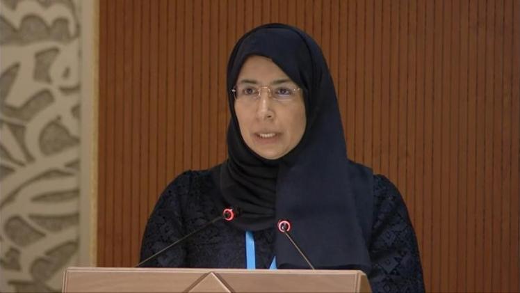 سعادة الدكتورة حنان محمد الكواري وزير الصحة العامة