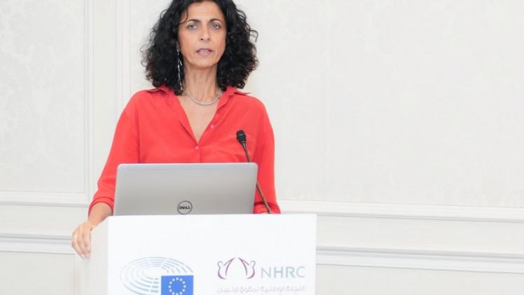 رئيسة اللجنة الفرعية لحقوق الإنسان في البرلمان الأوروبي ماريا أرينا