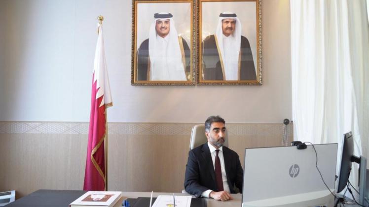 سعادة السيد ناصر بن إبراهيم اللنقاوي سفير دولة قطر لدى مملكة هولندا