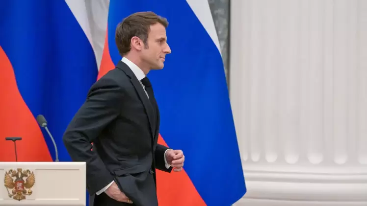 الرئيس الفرنسي إيمانويل ماكرون