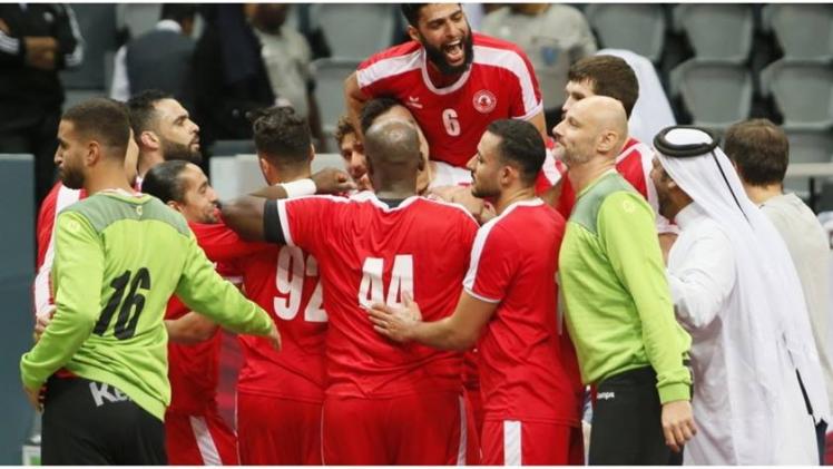 الاحتفال بالفوز