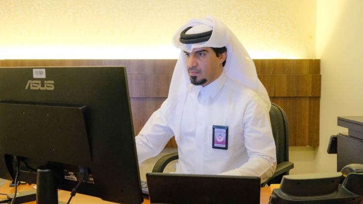 عبدالهادي آل مهران رئيس وحدة نظم المعلومات ببعثة الحج القطرية