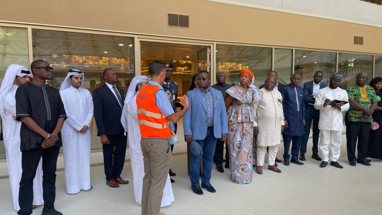 جانب من الزيارة