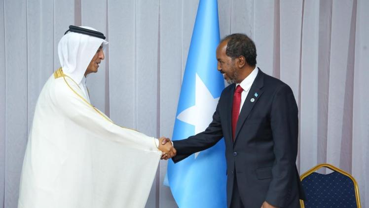 جان من مشاركة قطر في مراسم تنصيب الرئيس الصومالي