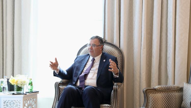 رئيس مجلس الإدارة والرئيس التنفيذي لشركة توتال إنرجيز باتريك بويانيه