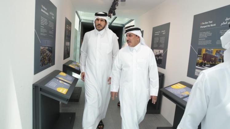 جانب من الزيارة