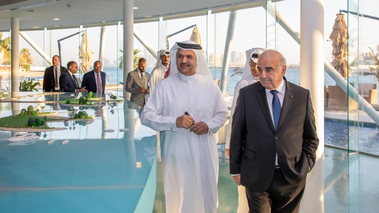 جانب من الزيارة