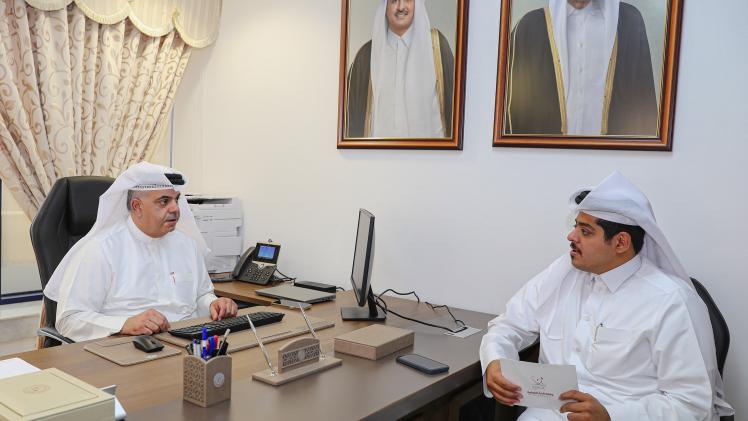 محمد خالد السادة في حواره لوكالة الأنباء القطرية