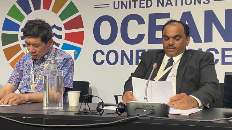 جانب من المشاركة القطرية في المؤتمر