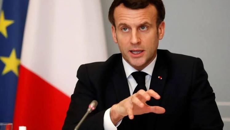 الرئيس الفرنسي إيمانويل ماكرون