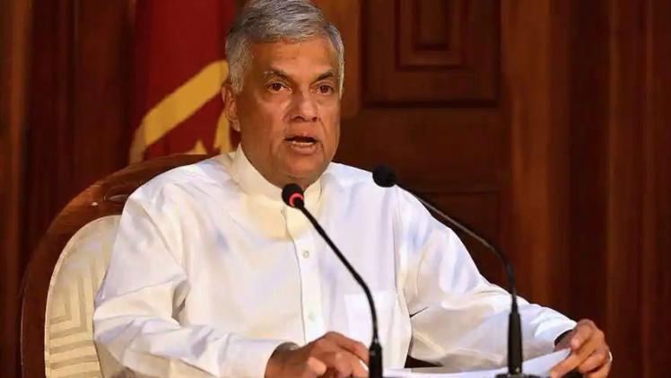 الرئيس السريلانكي الجديد رانيل ويكريميسينغه