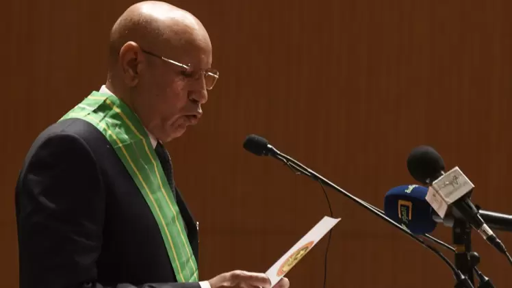 الرئيس الموريتاني محمد ولد الشيخ الغزواني