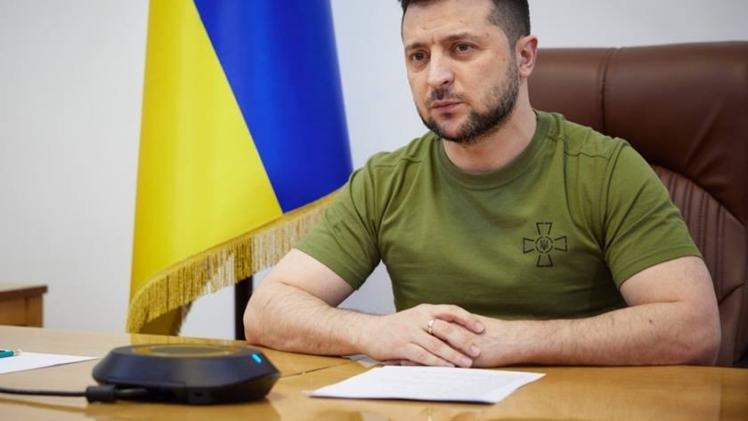 الرئيس الأوكراني فولوديمير زيلينسكي
