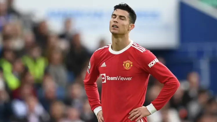 كريستيانو رونالدو مهاجم نادي مانشستر يونايتد