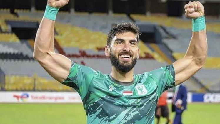 المدافع الدولي الفلسطيني ياسر حمد