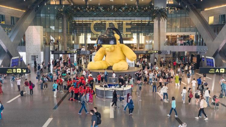 ارتفاع أعداد المسافرين في مطار حمد الدولي