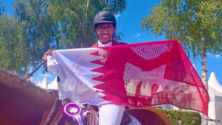 الفارس القطري سعد أحمد آل سعد