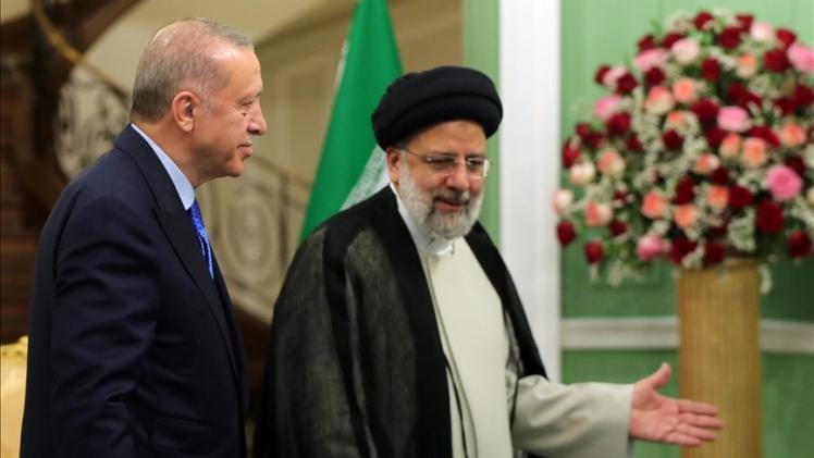 الرئيس الإيراني ونظيره التركي