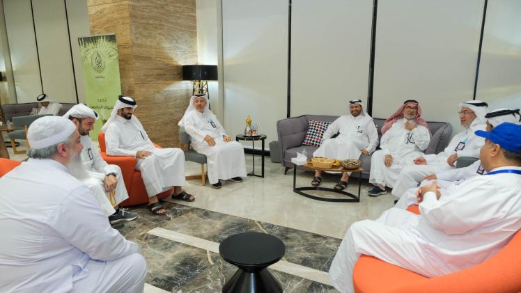 جانب من الزيارة