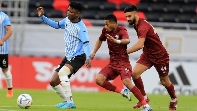 جانب من المباراة