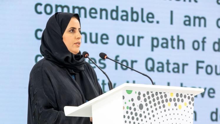 السيدة عبير آل خليفة رئيس التعليم ما قبل الجامعي في مؤسسة قطر