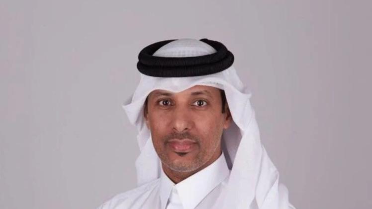 علي غانم الكواري رئيس الاتحادين القطري وغرب آسيا لكرة الطائرة