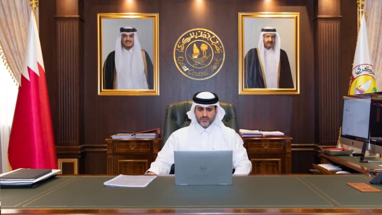سعادة الشيخ بندر بن محمد بن سعود آل ثاني محافظ مصرف قطر المركزي