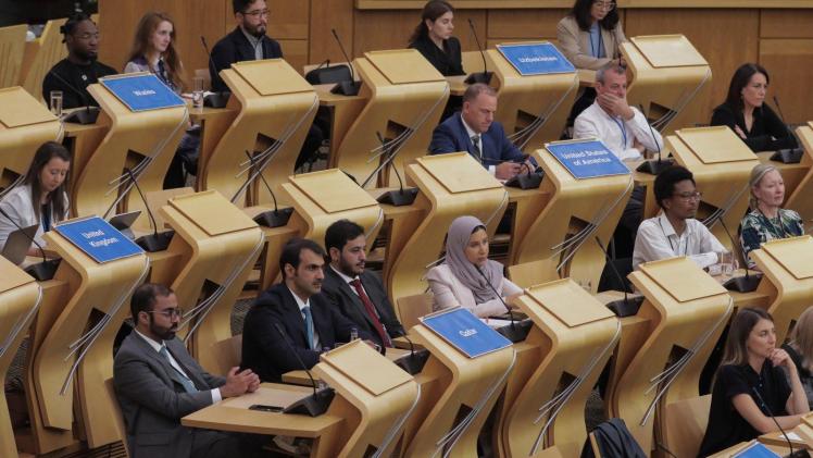 الوفد القطري المشارك