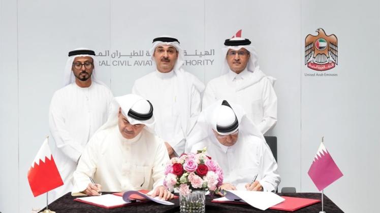 جانب من توقيع الاتفاقية