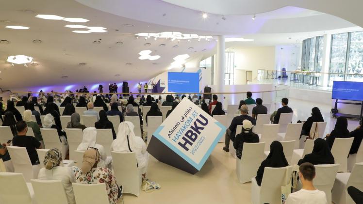 جانب من أول يوم دراسي بالجامعة