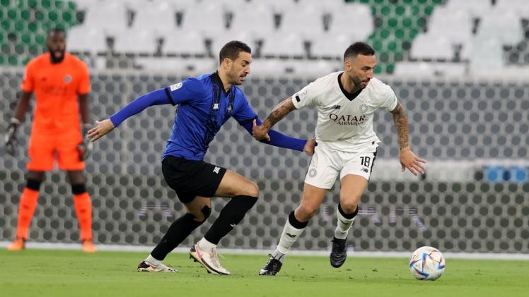 جانب من المباراة