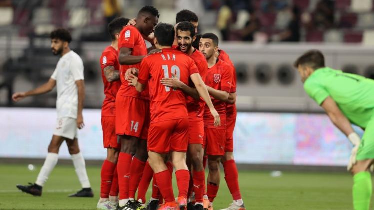 جانب من المباراة