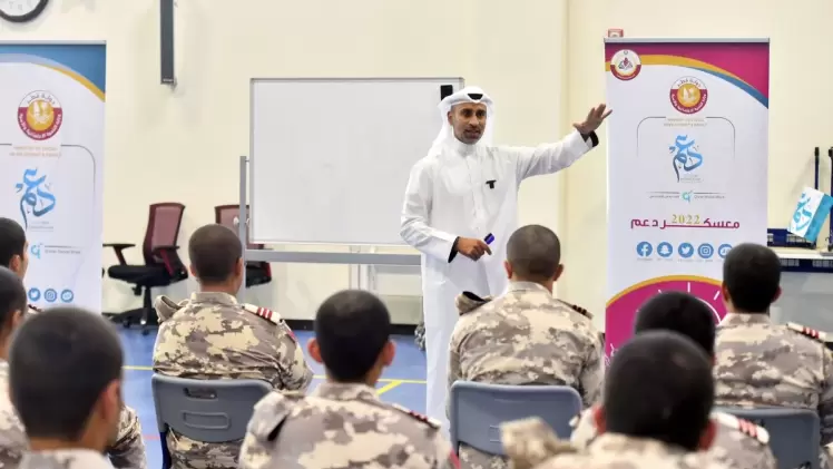 جانب من المعسكر