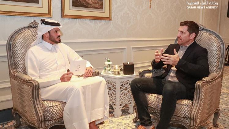 سكوت تايلور في حديثه لوكالة الأنباء القطرية