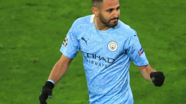 رياض محرز لاعب مانشستر سيتي