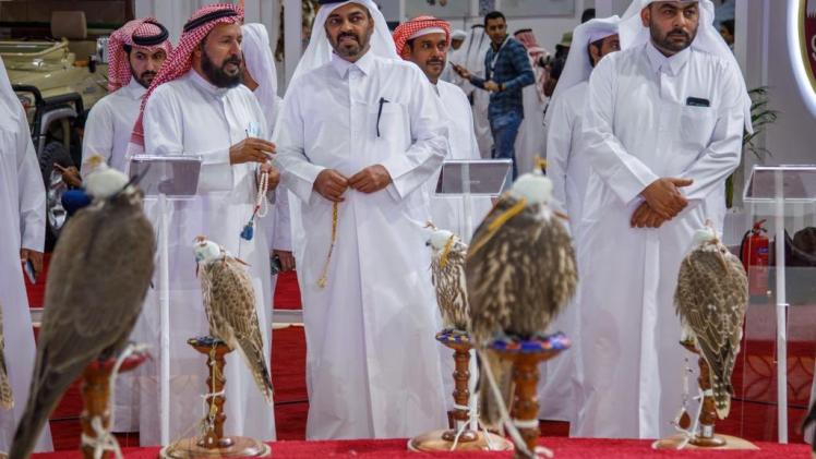 جانب من افتتاح المعرض