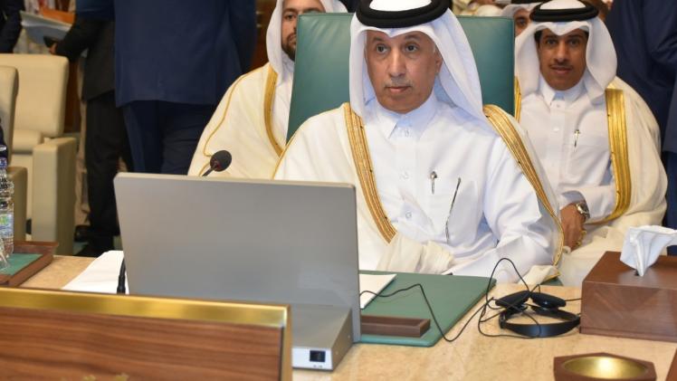 سعادة السيد سلطان بن سعد المريخي وزير الدولة للشؤون الخارجية