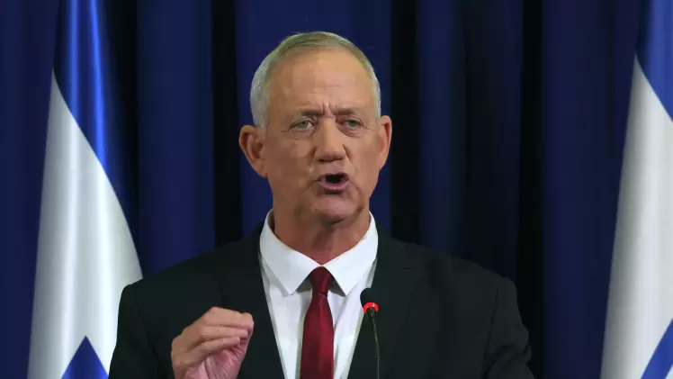 وزير الدفاع الإسرائيلي بيني غانتس