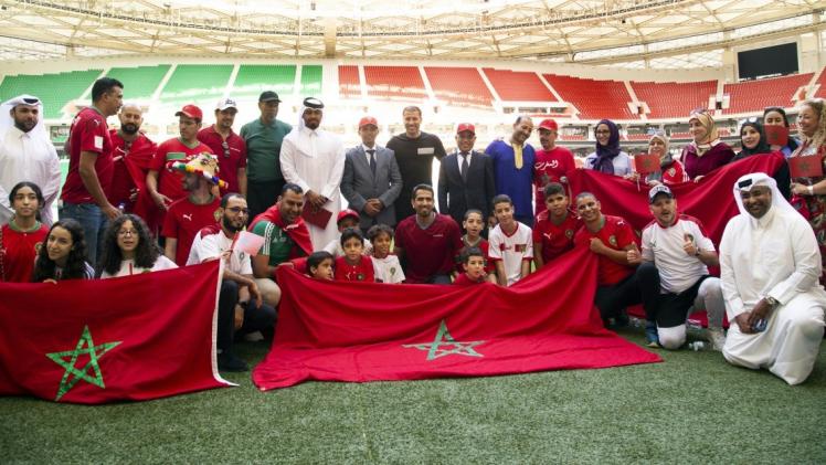 جانب من الزيارة