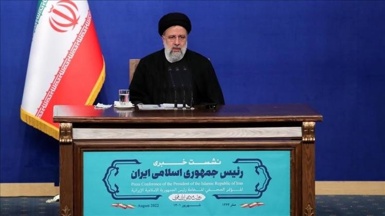 الرئيس الإيراني إبراهيم رئيسي