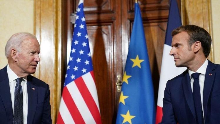 الرئيسان الأمريكي والفرنسي