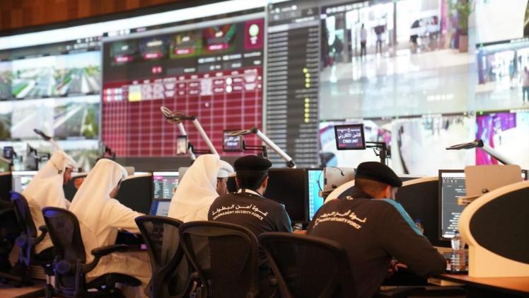 جانب من التمرين