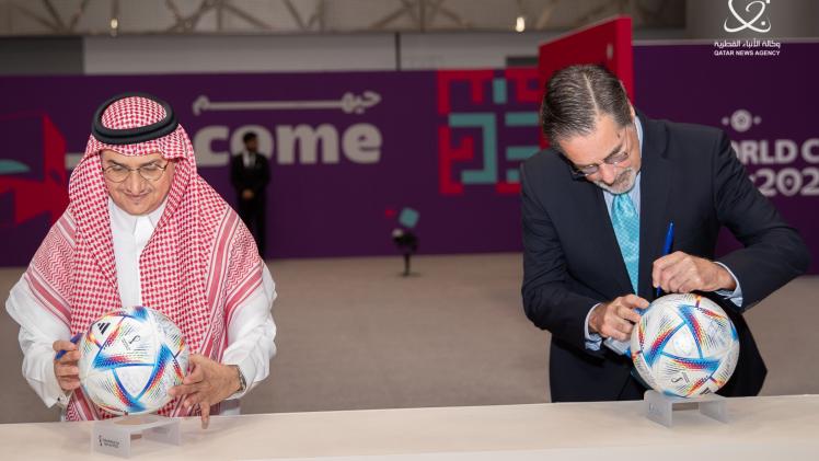 خلال افتتاح مركز الخدمات القنصلية