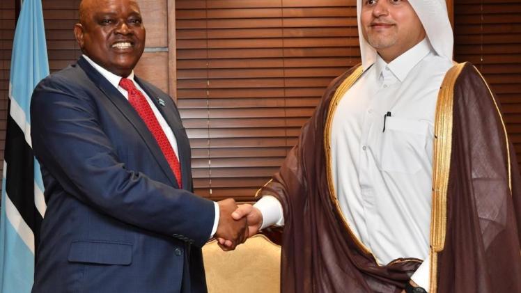 جانب من تسليم أوراق الاعتماد