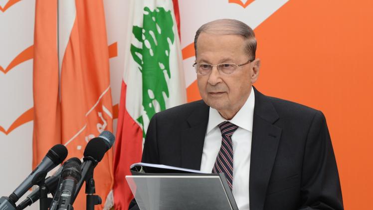الرئيس اللبناني ميشيل عون
