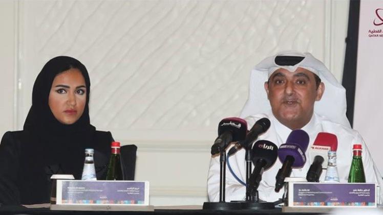 جانب من المؤتمر الصحفي