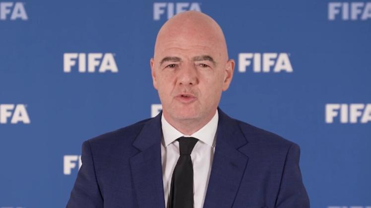 جياني إنفانتينو رئيس الاتحاد الدولي لكرة القدم