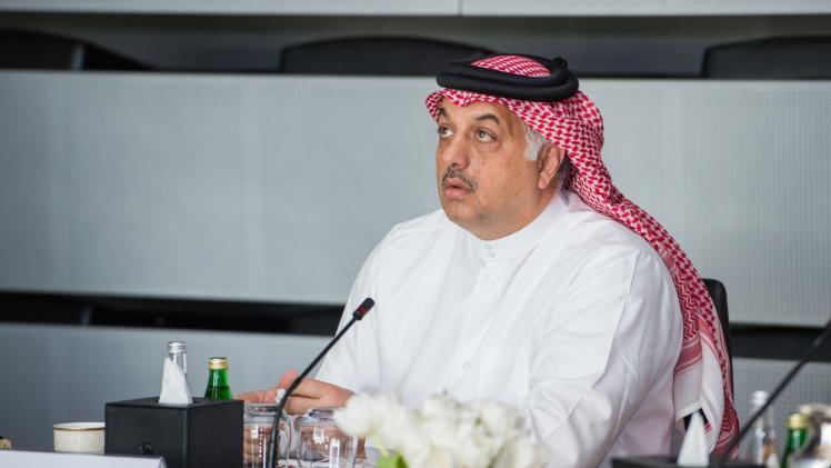 سعادة الدكتور خالد بن محمد العطية نائب رئيس مجلس الوزراء وزير الدولة لشؤون الدفاع